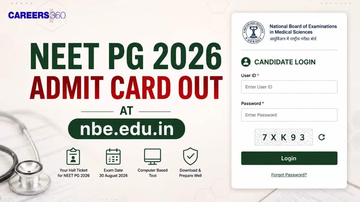 NEET PG 2026 Admit Card OUT at nbe.edu.in: Direct Download Link
